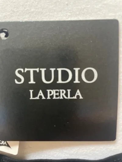 La Perla Studio Damen Panty Slip Unterhose Schwarz Gr. 44 XXL