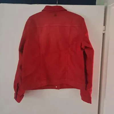 Tramontana Damen Leichte Jacke Rot Gr. 44/XXL Baumwolle Casual