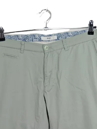 BRAX Herren Stoffhose Gr. 23 Modern Grün