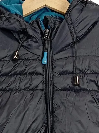 NORDCAP Damen Steppjacke mit Kapuze Gr. 38 Schwarz Outdoor