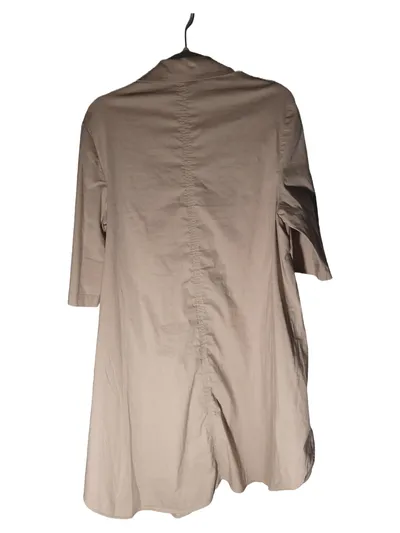 VETONO Damen Hemdbluse Gr. 40/L Beige Casual Modern