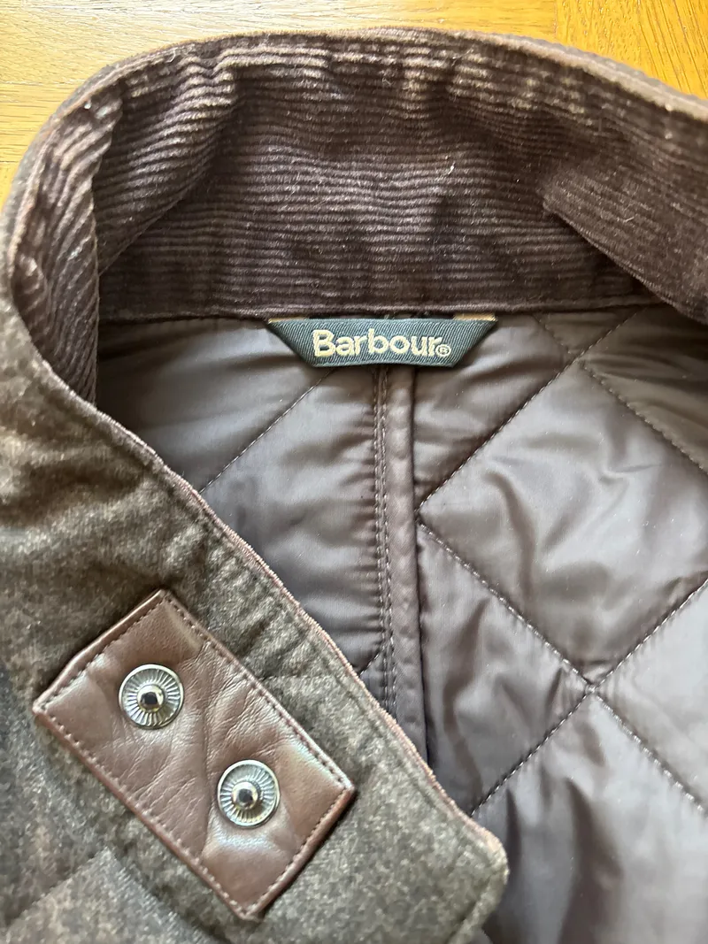 Barbour Herren Steppjacke Braun Gr. 50/L Casual 4
