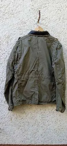 Brandit Herren Jacke Feldjacke Outdoor Oliv XL Baumwolle 3