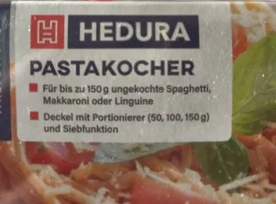 Markenlos Pastakocher Mikrowelle 2 Teile Rot Kunststoff BPA-frei mit Sieb