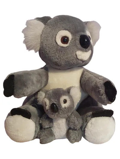 Simba Toys Kuscheltier Bär Grau 30cm Plüschtier Stofftier Charmant