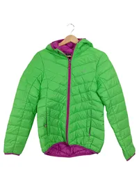 2117 of Sweden Damen Steppjacke Daunenjacke Gr. 36 S Grün Outdoor Kapuze 1