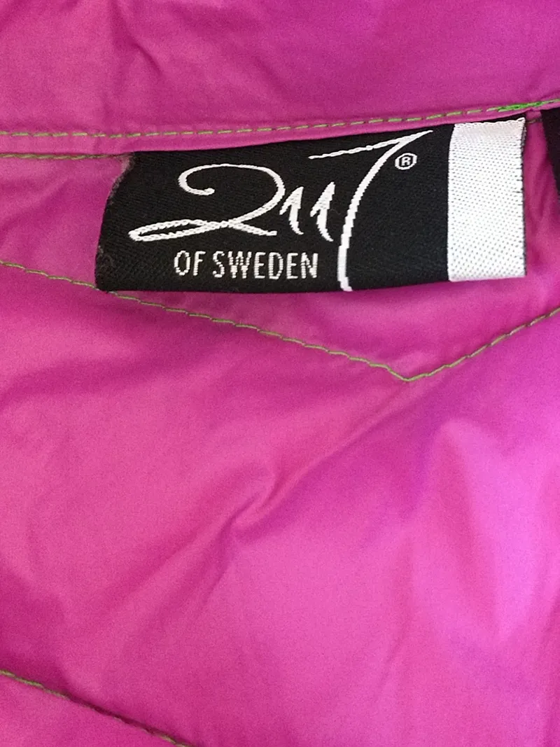 2117 of Sweden Damen Steppjacke Daunenjacke Gr. 36 S Grün Outdoor Kapuze 4
