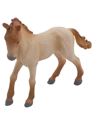 Schleich Bashkir Curly Fohlen Pferd Spielfigur Beige Farm World