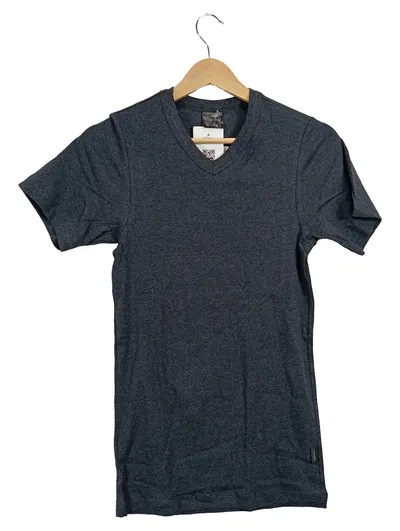 Schiesser Herren T-Shirt Basic Grau Gr. 38 (46/S)