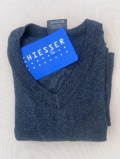 Schiesser Herren T-Shirt Basic Grau Gr. 38 (46/S)