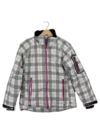 2117 of Sweden Damen Skijacke kariert Größe 34/XS Outdoor Winter