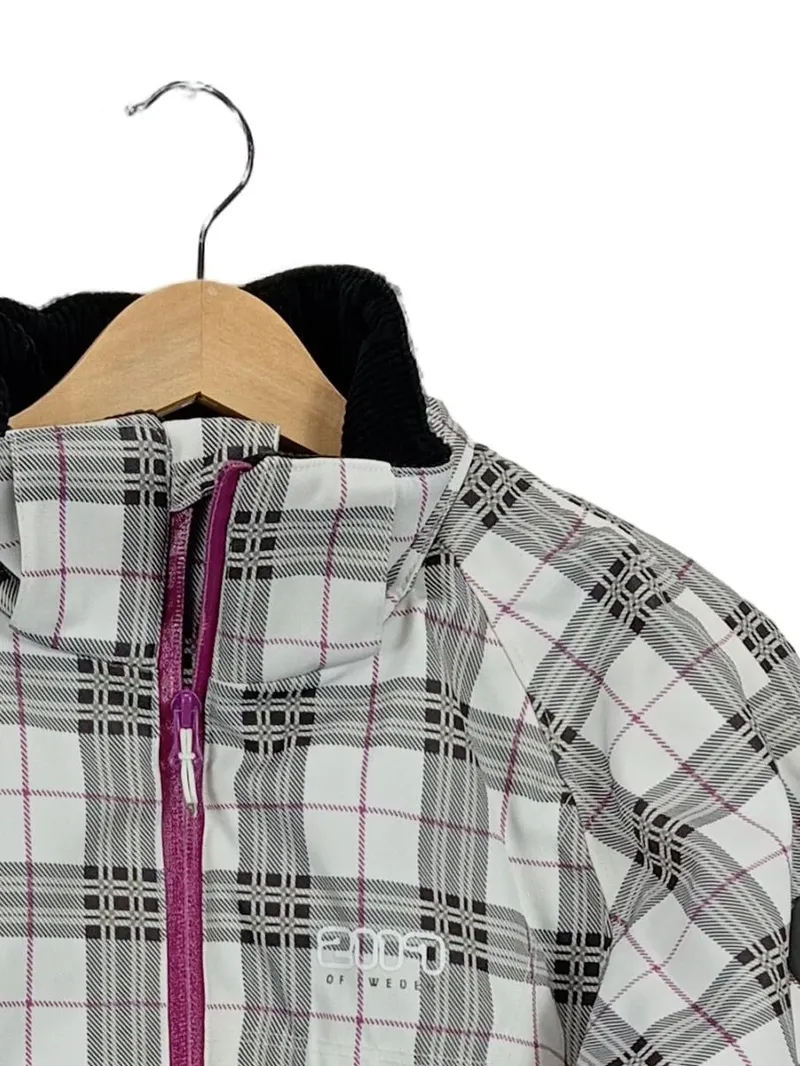 2117 of Sweden Damen Skijacke kariert Größe 34/XS Outdoor Winter 3