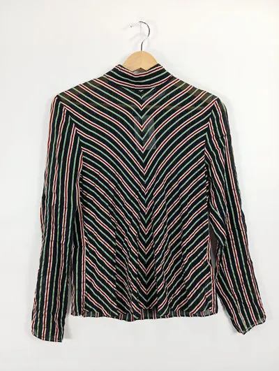 & Other Stories Bluse Damen 36/S Mehrfarbig Gestreift Rollkragen