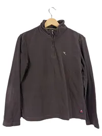 Chervò Sport Damen Fleece Pullover Gr. 40/L Braun Pro Therm Half-Zip 1
