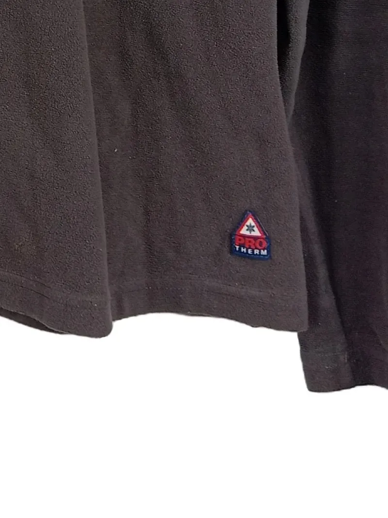Chervò Sport Damen Fleece Pullover Gr. 40/L Braun Pro Therm Half-Zip 3