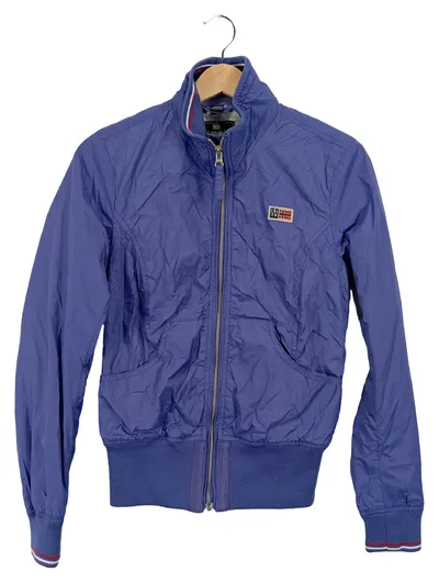 Napapijri Damen Leichte Jacke Gr. 36/S Blau Casual Polyester