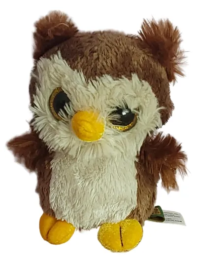 Wild Republic Eule Plüschtier Kuscheltier Braun 13cm Polyester Kinder