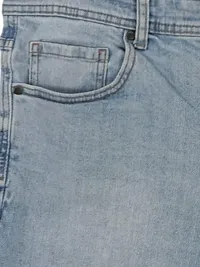 Cotton On Herren Jeans Shorts Blau Gr. 34 Casual Straight Fit 3