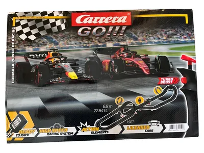 Carrera GO!!! Formel 1 Autorennbahn Set 6,9m Red Bull Ferrari 1:43