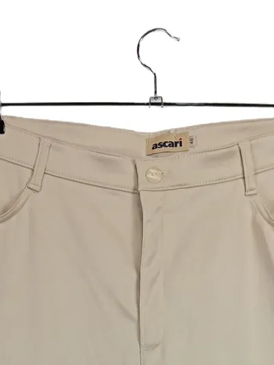 Ascari Stoffhose Damen Gr. 48 Beige Business Casual Stretch Hose