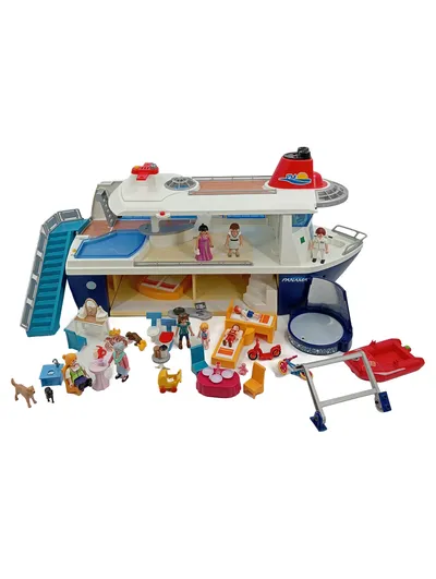 PLAYMOBIL Kreuzfahrtschiff 6978 Panama mit Figuren Zubehör Schiff Boot