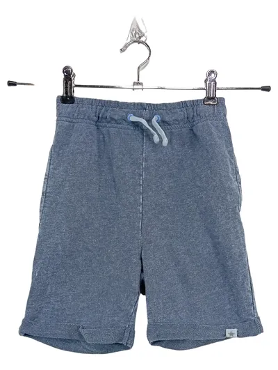 Dana Schweiger Kinder Shorts Gr. 110/116 Blau Meliert Baumwolle