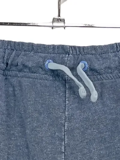 Dana Schweiger Kinder Shorts Gr. 110/116 Blau Meliert Baumwolle