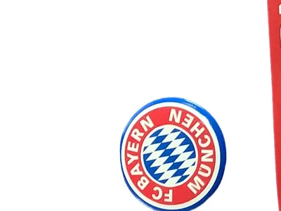FC Bayern München Armband & Anstecker Set Fanartikel Rot Logo