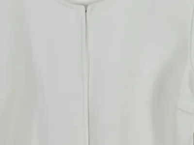 Betty Barclay Damen Strickjacke Gr. 40/L Weiß Basic