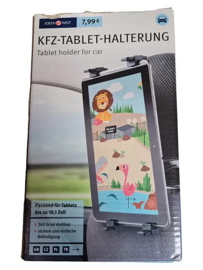 IDEENWELT Tablet Ständer Halterung Schwarz Universell bis 10,1 Zoll
