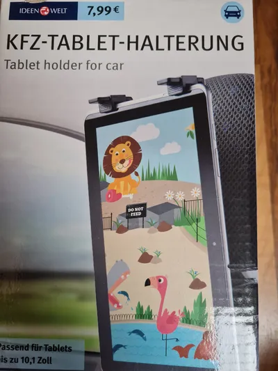 IDEENWELT Tablet Ständer Halterung Schwarz Universell bis 10,1 Zoll