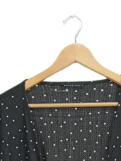 Mohito Damen Freizeitkleid Gr. 36/S Schwarz Punkte
