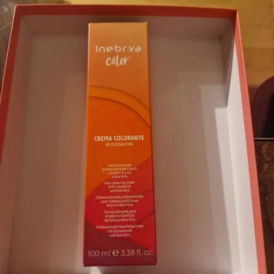 Inebrya Color Crema 6/0 Professionelle Haarfarbe 100ml