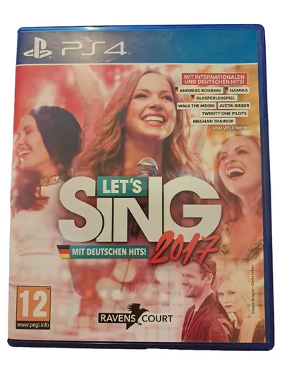 Ravens Court Let's Sing 2017 PS4 Karaoke Spiel Musik Deutsche Hits