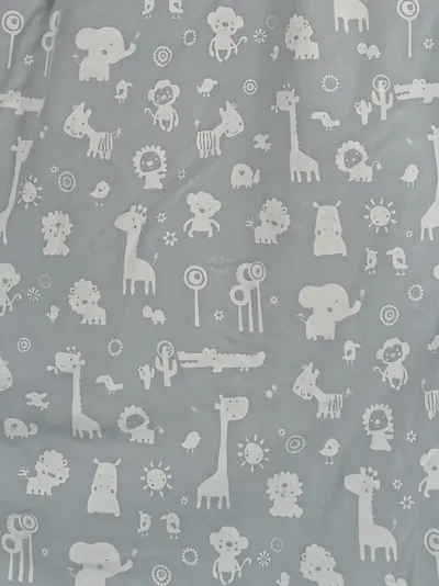 ALVI Baby Schlafsack Kinder Gr. 62/68 Blau Tiermotive
