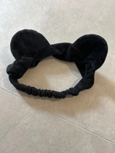 FOR YOUR Beauty Stirnband Schwarz Mickey Maus Ohren UNI Damen
