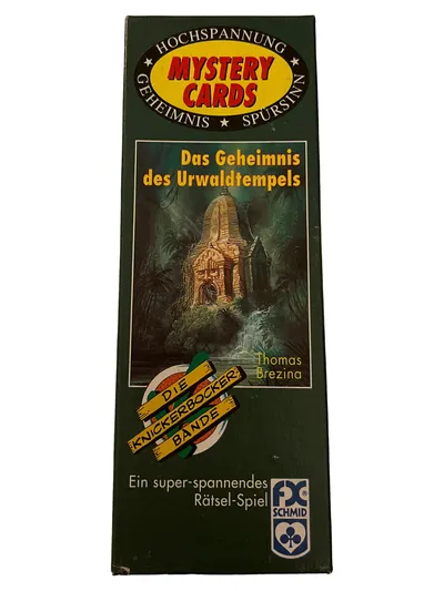 FX Schmid Mystery Cards Thomas Brezina Urwaldtempel Rätselspiel Kinder