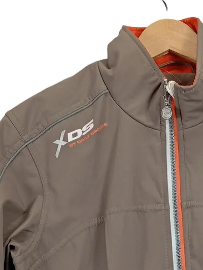 XDS Damen Trainingsjacke Gr. 38/M Beige Sportlich Polyester