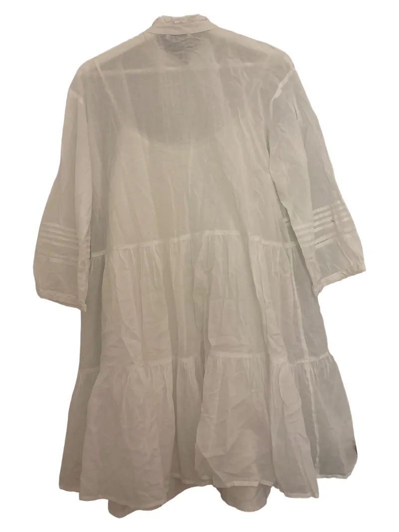 Copo de Nieve Damen Sommerkleid Gr. 34x36 Weiß Casual 2
