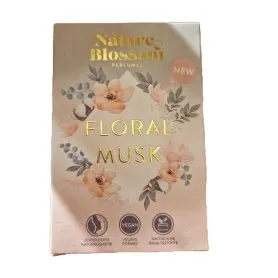 Nature Blossom Floral Musk Eau de Parfum Damen 50ml Damenduft Blumig Moschus