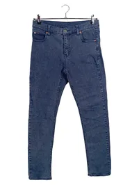 Cheap Monday Jeans Straight Leg Damen W34 42 XL Blau Baumwolle 1