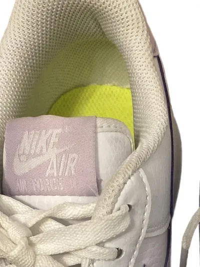 Nike Air Force 1 Damen Sneaker Low Weiß Gr. 39 Leder Freizeit
