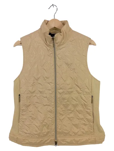 GOLFINO Damen Steppweste Gr. 40 Beige Sportlich Outdoor