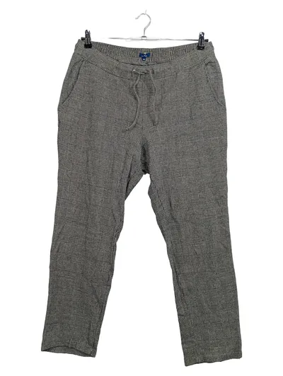 Tom Tailor Stoffhose Damen Gr. 44 Grau Kariert Glencheck Casual