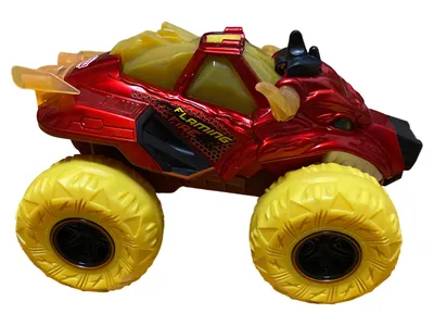 Dickie Toys Flaming Fire Monster Truck ferngesteuert rot Kinder 23cm