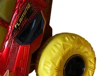 Dickie Toys Flaming Fire Monster Truck ferngesteuert rot Kinder 23cm 2