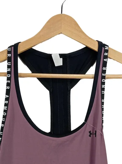 Under Armour Damen Sport BH Racerback Rosa Schwarz Größe S-M