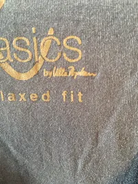 Ulla Popken Damen T-Shirt Basics V-Ausschnitt Gr. 58/60 Blau Relaxed Fit 2