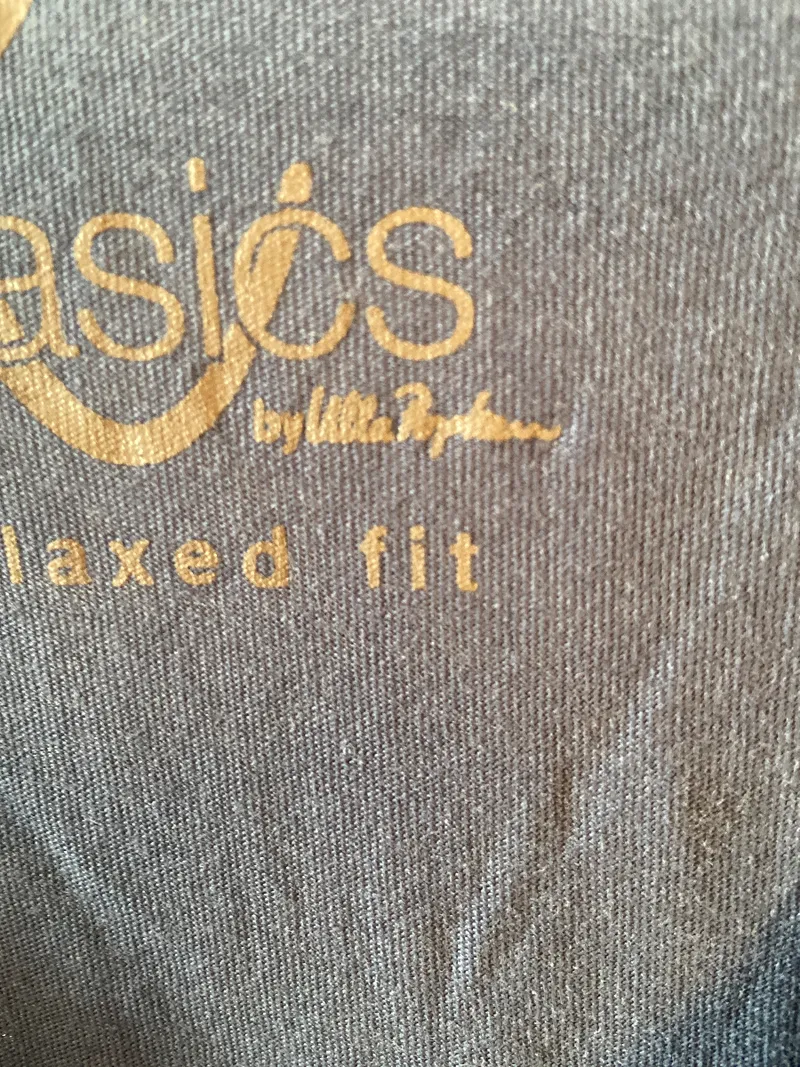 Ulla Popken Damen T-Shirt Basics V-Ausschnitt Gr. 58/60 Blau Relaxed Fit 2
