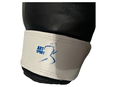 Art of Sport Boxsack Set mit Boxhandschuhen Bandagen Schwarz Training